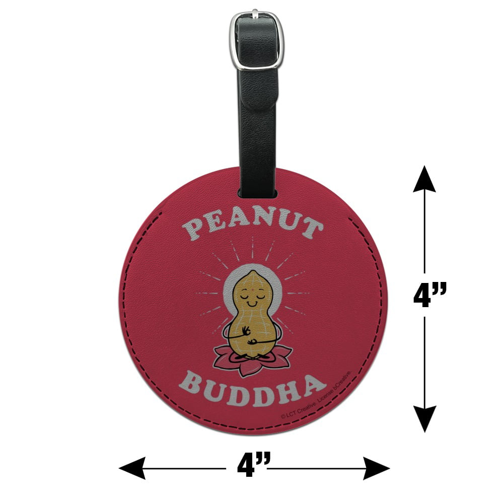 Buddhism Handbag Tag For Suitcase Bag Accessories 2 Pack Luggage Tags 