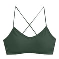 thumbnail image 4 of successthop Seamless Bras for Women Wireless Cotton Support Lift Up Bralette Spaghetti Straps Bra Backless Everyday Wear, 4 of 6