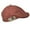Wine Red, variant on Men Beret British Vintage Solid Color Adjustable Men Hat for Shopping