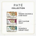 thumbnail image 5 of Lot de 2 - Fancy Feast Pate Assortiment Varié de Nourriture Humide pour Chat, Boîte de 85 g, Caisse de 24, 5 of 5