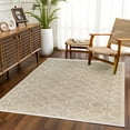 thumbnail image 3 of Cream Geometric Area Rugs for Living Room Washable Rugs Boho Moroccan Area Rug Soft Neutral Geometric Bohemian Carpet Distressed Indoor Rug for Bedroom Dining Room Office Foldable Nonslip Rug, 3 of 9