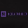 thumbnail image 3 of CafePress - Delta Tau Delta Purple Signature T Shirt - Women's Traditional Fit Dark T-Shirt, 3 of 4