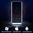 thumbnail image 4 of Reproductor de Mp3 de 32 gb, pantalla curva de 2.4 "con radio FM, grabación, 4 of 5