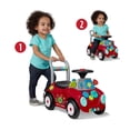 thumbnail image 3 of Radio Plays Music Kid 1-3 Years Flyer Push & Pedal Ride-On, Red, 1.5" x 10.5" x 16.3", 3 of 13