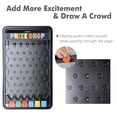 thumbnail image 4 of WinSpin 30x19" Medium Prize Drop Board Game Customizable Logo Area Slots 10 Pucks Carnival Tradeshow Party, 4 of 11