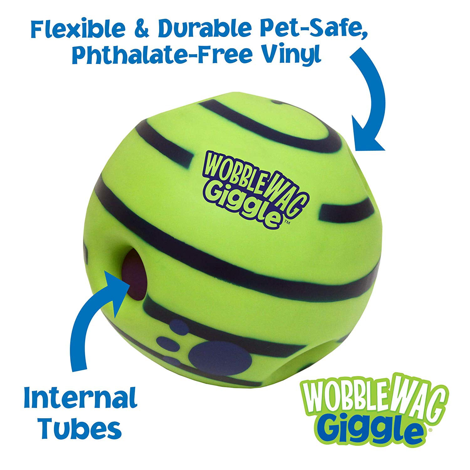 Wobble Wag Giggle Ball Dog Toy As Seen 