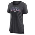 thumbnail image 2 of Women's Gray Anaheim Ducks Proud Tri-Blend T-Shirt, 2 of 3