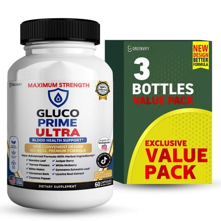 GreenVify Gluco Prime Ultra – Daily & Active Lifestyle Support Supplement