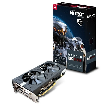 Sapphire Program Sapphire NITRO+ RX 570 4GB GDDR5 PCI-E DUAL HDMI / DVI-D / DUAL DP OC W/BP (UEFI) Lite Retail Gaming Bundle Included - 11266-14-20G ()