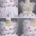 thumbnail image 5 of IDOPIP Toddler Baby Girls Butterfly Tutu Dress Summer Sleeveless Backless Lace Princess Dress, 5 of 7