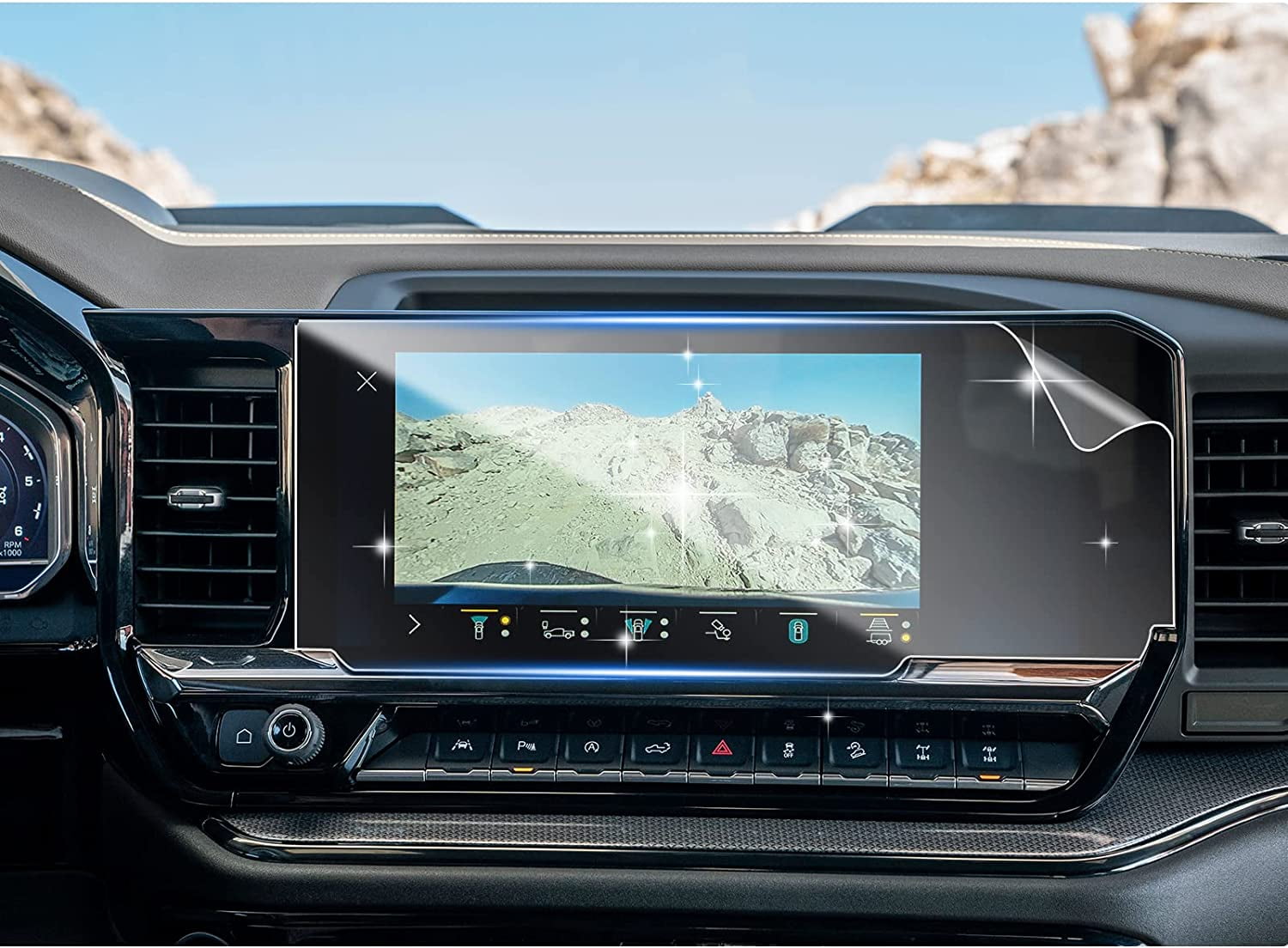 2022 Silverado Screen Protector for 2022 Chevy Silverado 1500 Pickup