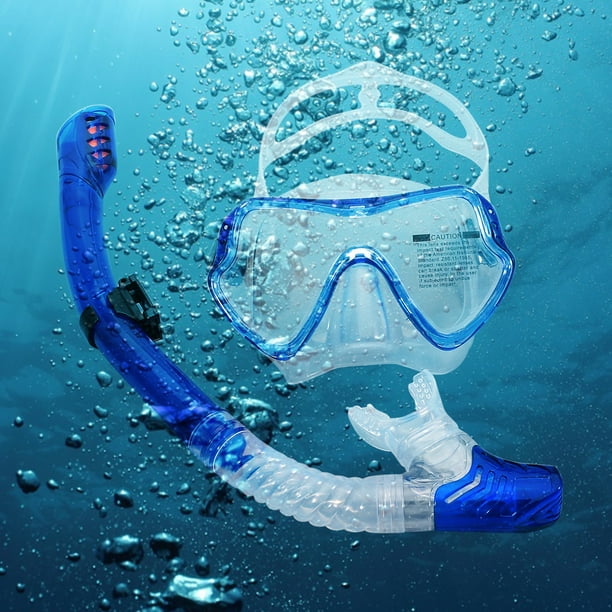 Cheers US Dry Snorkel Set for Adults with Camera Mount, AntiFog