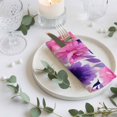 thumbnail image 3 of Cloth Napkins Set of 6 - 20x20 Inches, Watercolor Floral Washable Reusable Table Napkins, Spring Flowers Botanical Vintage Soft & Absortbent Dining Napkin for Party Wedding Hotel Restaurant, 3 of 8