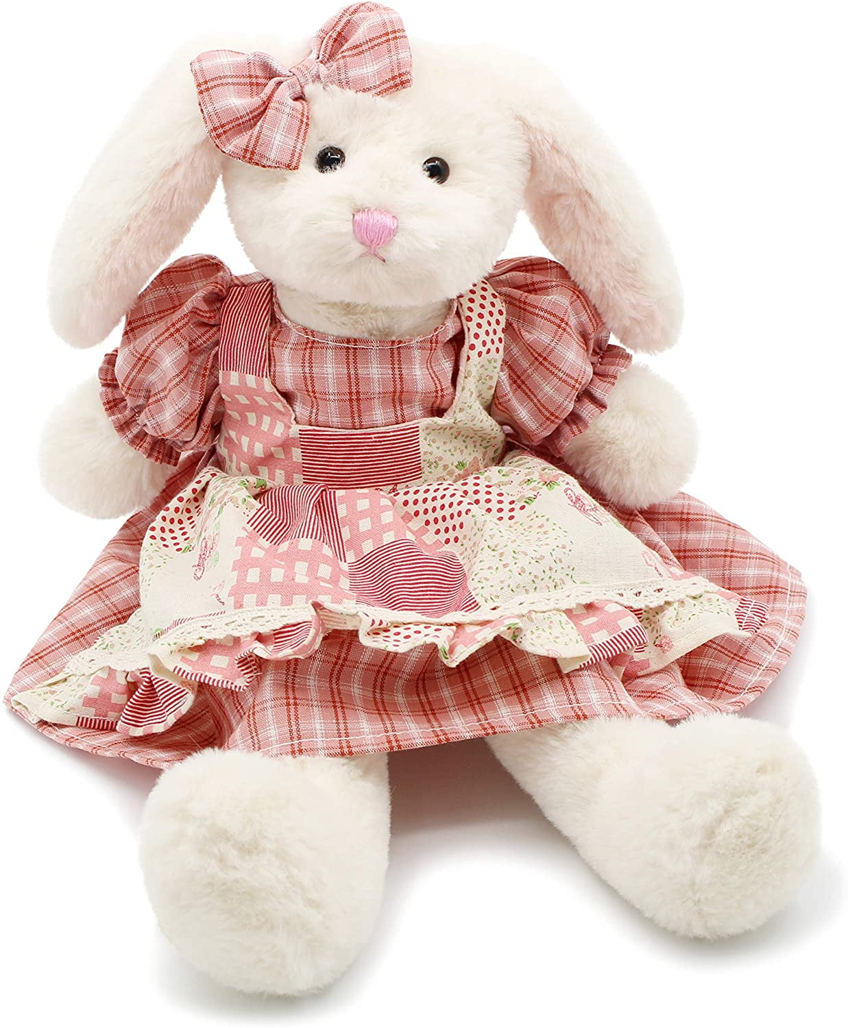 Oitscute Small Soft Stuffed Animal Bunny Rabbit Plush Toy for Baby