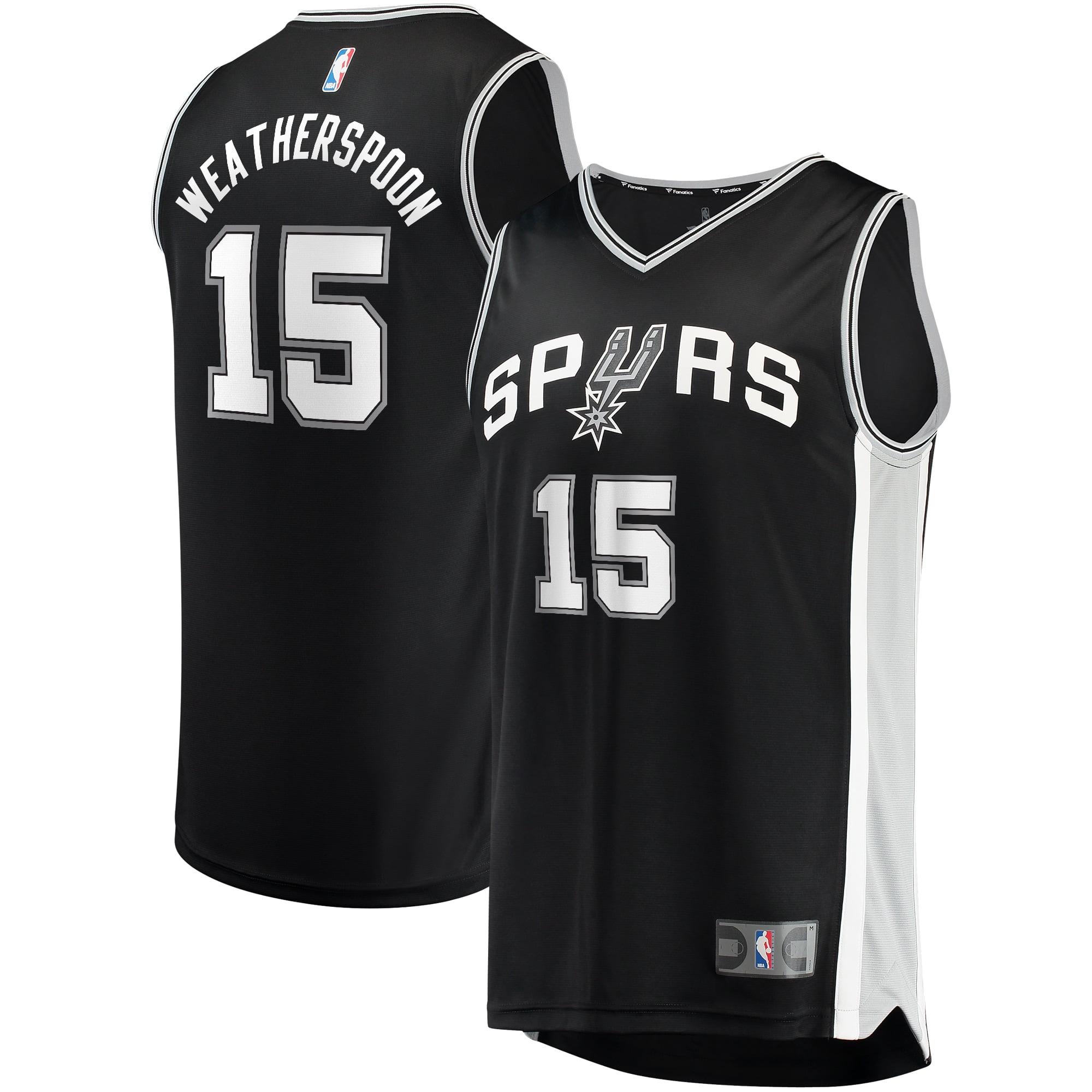 san antonio spurs black jersey