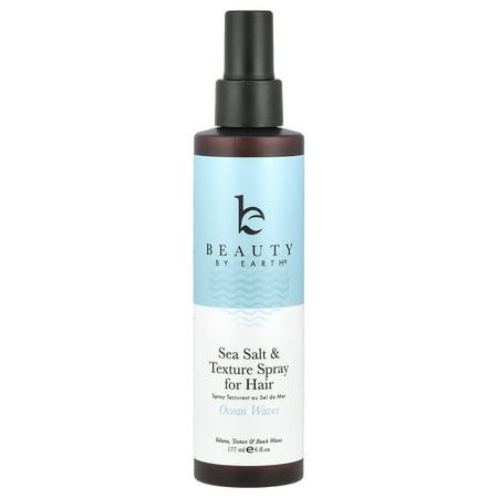 Beauty by Earth - Sea Salt Spray for Hair Men & Women - Dry Texture Spray for Hair  Hair Texturizer Wavy Hair Products  Texturizing Spray & Volumizing Spray