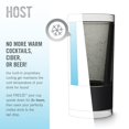 thumbnail image 2 of Vaso Térmico HOST Highball para Cócteles Freeze 300mL Negro, 2 of 9