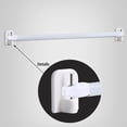 thumbnail image 4 of Self-Adhesive Hooks for Net Curtain Rods, 20 Pack, White, 4 of 5