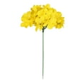 thumbnail image 6 of ZFSBZBS 10 Pack Silk Hydrangea Heads Artificial Flowers Heads With Stems for Home Wedding Decor Yellow, 6 of 6