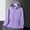 Purple, variant on jobturf Rain Jacket Women Waterproof Lightweight Raincoats with Zipper Pockets Travel Windbreaker Drawstring with Hood