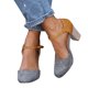 thumbnail image 3 of WILLBEST Sandalias Plataforma Mujer Zapatos De Mujer Sandalias De Tacón Alto Grueso Moda Retro Sandalias De Tacón Alto Grueso Para Exteriores, 3 of 8