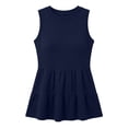 thumbnail image 5 of Sleeveless Ruffle Hem Peplum Tank Top for Women, 5 of 6