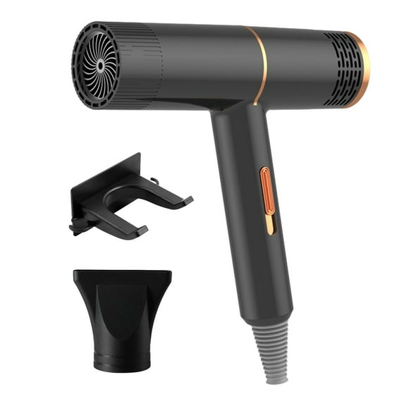 HomeDM Hair Dryer, Negative Ionic Hair Dryer,Professional High Speed Hair Dryer for Fast Drying,3 Speeds and 3 Temps, Low Noise Blow Dryer for Home, Travel, Salon