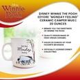 thumbnail image 7 of Disney Winnie the Pooh Eeyore "Monday Feeling" Ceramic Camper Mug | 20 Ounces, 7 of 7