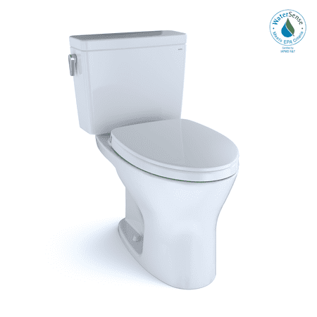 TOTO® Drake® Two-Piece Elongated Dual Flush 1.6 and 0.8 GPF DYNAMAX TORNADO FLUSH®