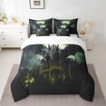 thumbnail image 2 of YST 7Pcs Dinosaur Comforter Set, 3D Wild Dinosaur Bedding for Kids, Full Size, 2 of 5