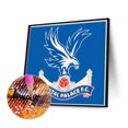 thumbnail image 2 of Cuadros Decorativos 5D DIY diamante pintura Crystal Palace fútbol Club Kits completo redondo taladro regalo Likrtyny embutido en tela, 2 of 8