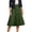 Green, variant on Women's Tennis Skirts Summer Elegant Pleated Midi Skirt For Everyday Casual Summer Wear With Versatile Styling Options Black M