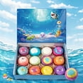 thumbnail image 2 of Children's Bath Bombs 12-Pack with Surprise Toys Inside, Gentle Foaming Bath Balls for Fun Family Bathtime, Gift Set for Boys and Girls, 2 of 5