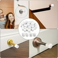 thumbnail image 3 of Industrial Door Stop Tips set Door Stop Bumpers Door Stoppers Caps Simple Installs for Noise Reductions & Wall Protectio, 3 of 12