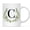 Letter C, variant on 11oz. Ceramic Coffee Tea Mug Gift, Garden Green Monogram Initial Letter W, 1-Pack, for Her, Birthday Christmas Ideas, Mom, Daughter, Family, Friend Bridesmaids, Coworker, Includes Gift Box