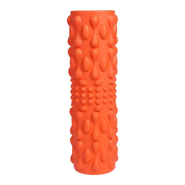 Rodillo de Yoga de Densidad Media para Relajación Muscular, Rodillo de Masaje Sólido y Resistente, Penetra En Tejidos Blandos, Eficaz para Mejorar La Flexibilidad y El Rendimiento, Ideal par