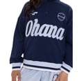 thumbnail image 3 of Stitch Girls' Quarter Zip Graphic Pullover Sweatshirt with Long Sleeves, Sizes 4-12, 3 of 8