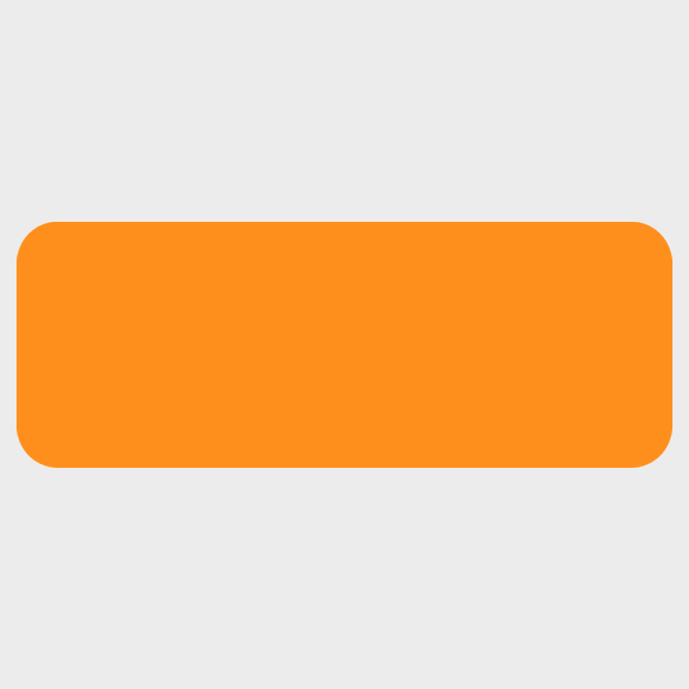 JAM Paper Standard Label Rolls, Rectangle, 3/4 x 2, Neon Orange, 125 Labels/Roll