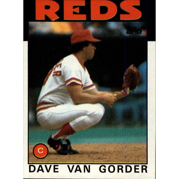 Collectible 1986 Topps #143 Dave Van Gorder MLB Baseball Trading Card