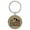 Light Brown, variant on Faith Can Move Mountains Religious Gray Laser Engraved Leatherette Keychain Backpack Pull - 1.5 x 3 Inches
