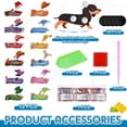 thumbnail image 6 of 24 Pcs Dachshund Diamond Art Magnets Kit, Interchangeable Weenie Dog DIY Craft for Summer, Seasonal Home Table Decor Gifts, 6 of 6