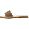 thumbnail image 3 of Soda Shoes Women Flip Flops Slippers Sandals Slide Bling Rhinestone Crystals jewel Justice-S Rose Gold Penny 11, 3 of 5