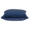thumbnail image 3 of HomeStock Naturally Nice Transitional Style Throw Pillow, Modern Design Decorative Pillow for Sofas and Couches, Living Room Throw Pillow-Color:Navy,Size:20 In x 20 In, 3 of 10