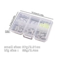 thumbnail image 4 of MYG 170pcs Crimp Sleeves Fishing Rolling Snap Swivels Beads Balance line group, 4 of 6