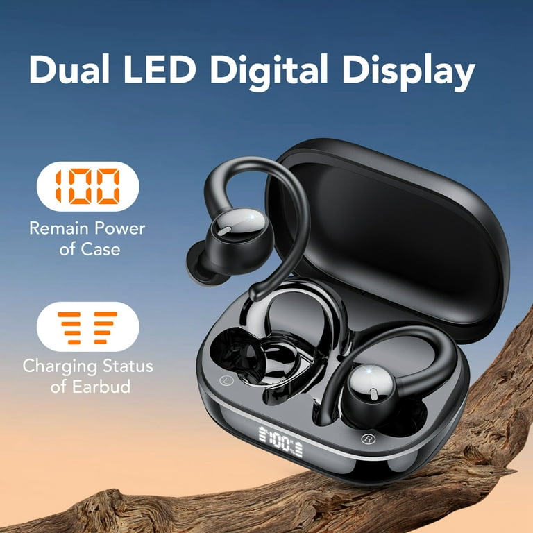 hide with Spread Beaver Bluetooth IKT Bluetooth Headphones 5.4 with 60Hrs Playtime Wireless
