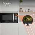 thumbnail image 2 of White Westinghouse  Horno de Microondas 1.0 pies  Modelo WWCMV10028WE  Display LED  Interior Gris  Manija de Aluminio  Plato Giratorio  Descongelado Botones para programas, 2 of 9