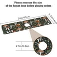 thumbnail image 4 of Sink Faucet Absorbing Mat, 2 Pack Drying Mat Around Faucet Sink Splash Guard Behind Faucet Sinkmat For Kitchen Bathroom Island Rv 15 * 5.5 Inch (60 * 14 cm), 4 of 6