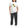 thumbnail image 5 of CafePress - English Setter Women's Light Pajamas - Women's Short Sleeve Print T-Shirt and Pants Light Cotton Pajama Set, 5 of 7