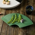 thumbnail image 5 of PBPBOX Green Ceramic Sushi Plate for Home Use Elegant and Simple Design Smooth Surface Easy to .5 inches, 5 of 8