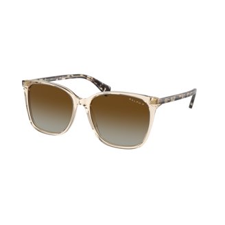 NEW RALPH LAUREN women\'s square sunglasses in tortise shell Ralph by Ralph Lauren Women RA5274 Square SunglassesHavana  main image 2